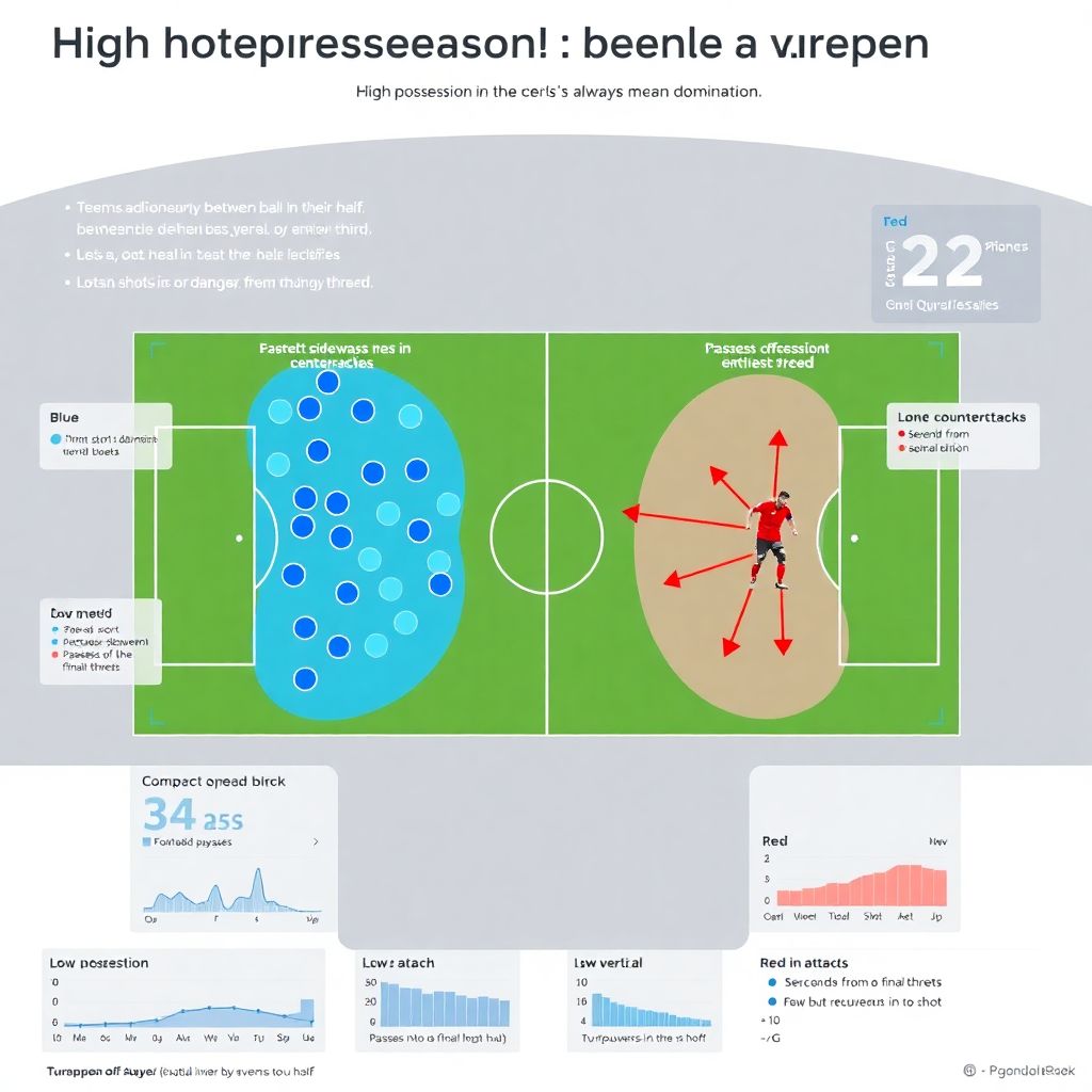 Статистика владения мячом в футболе и её реальная ценность для анализа