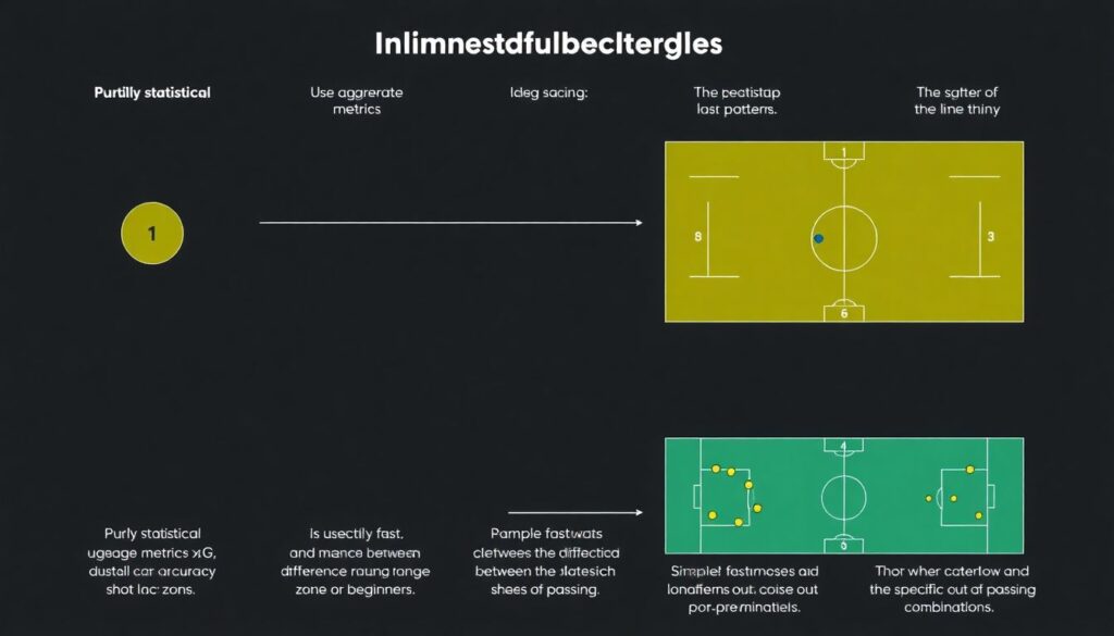 Эффект голевых комбинаций в ближнем и дальнем радиусе - иллюстрация