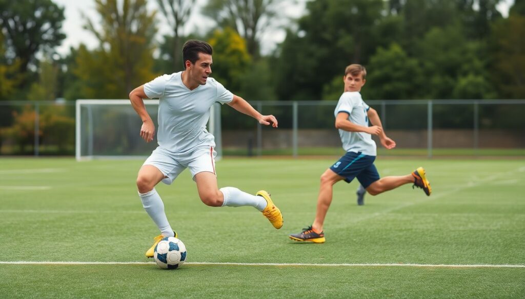 Акселерация и выносливость: влияние на финальные минута матча - иллюстрация