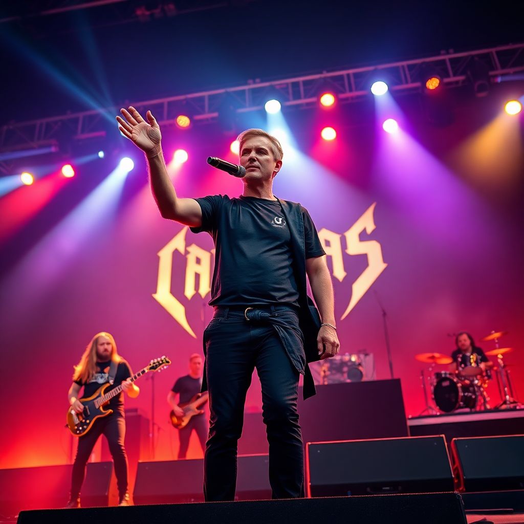 Судья РПЛ Сергей Карасев сыграл на метал‑фестивале вместе с группой catharsis