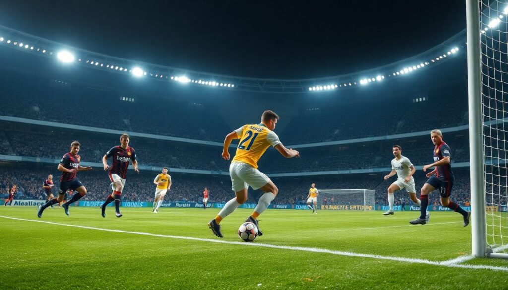 Обзор матчей с фокусом на быстрых переходах - иллюстрация